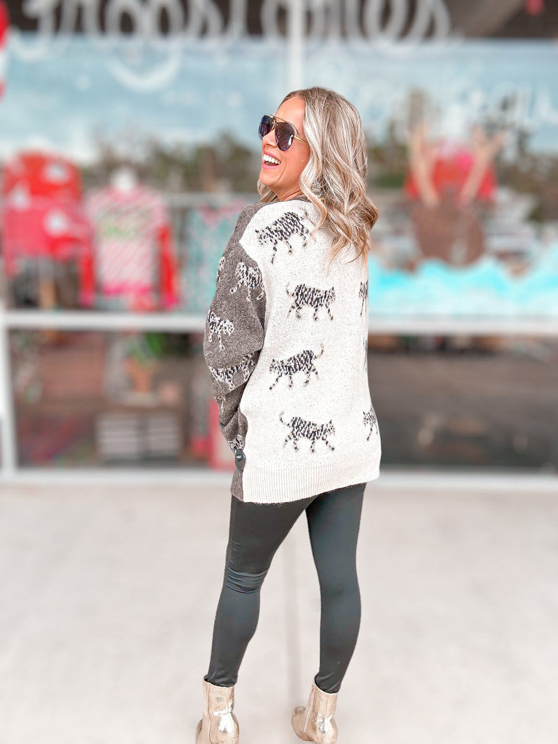 On The Prowl Tiger Cardigan - 2 colors-FINAL SALE