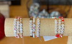 Valentine's Seed Bead Bracelets - 3 Options-FINAL SALE