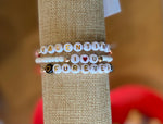 Valentine's Seed Bead Bracelets - 3 Options-FINAL SALE