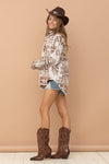 Aztec Western Shacket- ONLINE ONLY