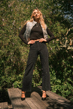 Midnight Downtown Rhinestone Jeans-FINAL SALE