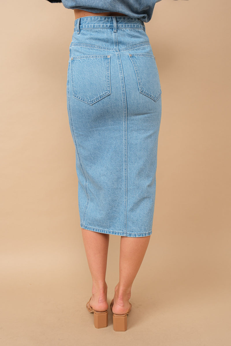 Outlaw Denim Skirt - FINAL SALE