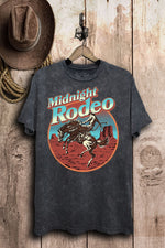 Midnight Rodeo Western Cowboy Tee -2 colors