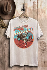 Midnight Rodeo Western Cowboy Tee -2 Colors-FINAL SALE