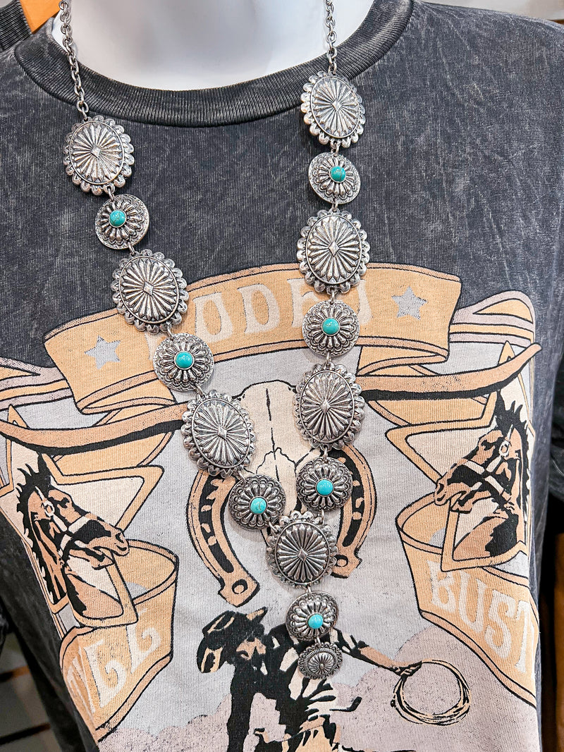 Cherokee Concho Necklace Set
