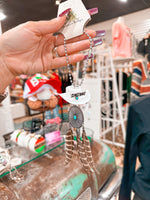 Cowgirl Hat Car Charm