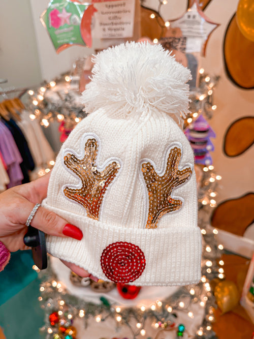 Children's Sequin Embroidered Hat - Colors