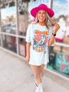 Outlaw Cowgirl Western Mineral Wash Tee-Multiple Colors
