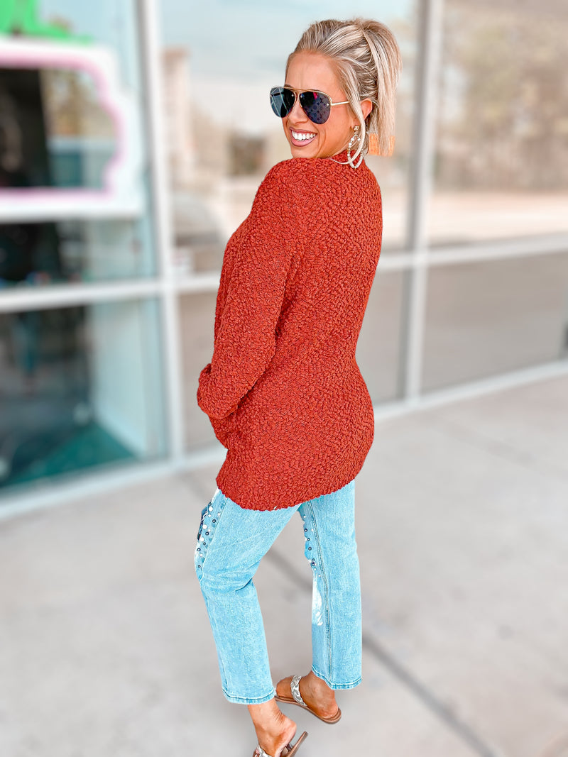 Penny Popcorn Cardigan Sweater-Multiple Colors