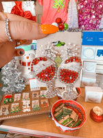 Christmas Cocktail Earrings