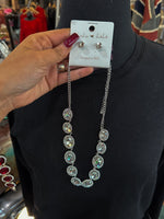 Gold Oval Rhinestones Choker Necklace- other colors