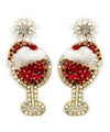 Christmas Cocktail Earrings