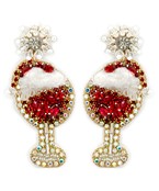 Christmas Cocktail Earrings