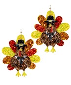 Turkey Glitter Earrings