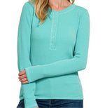 Taylor Long Sleeved Button Down Top-Multiple Colors