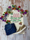 Oh Christmas Tree Tee-FINAL SALE