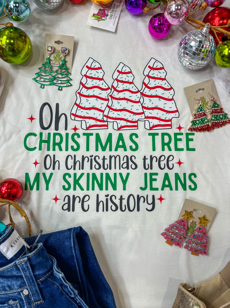 Oh Christmas Tree Tee-FINAL SALE