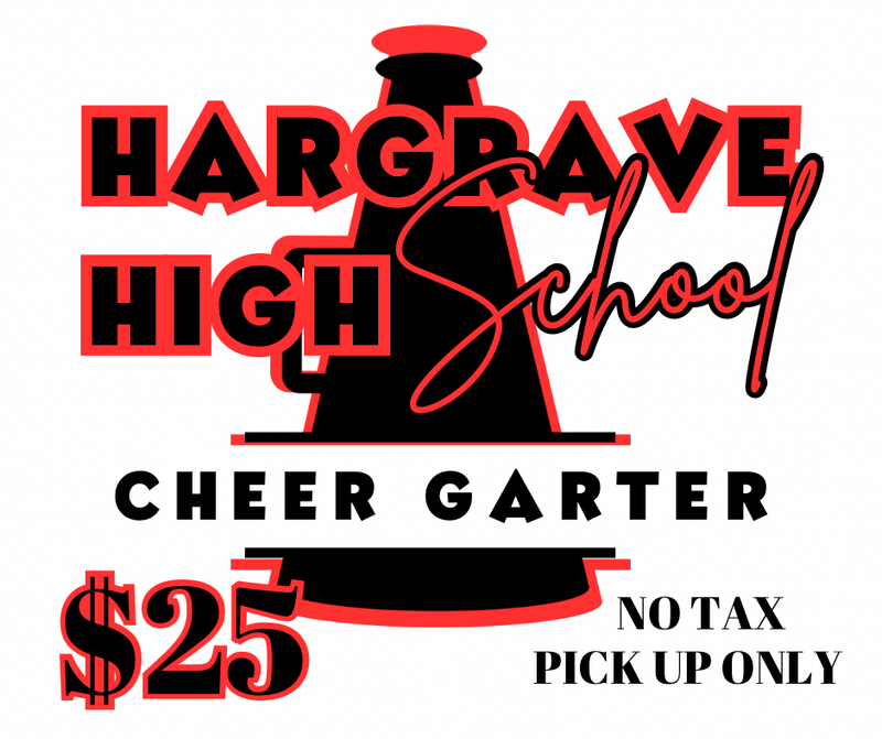 Hargrave High School Cheer Garter