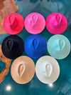Rodeo Suede Fedora Hat-Multiple Colors
