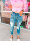 Amelia Mid-Rise Skinny Jeans-FINAL SALE