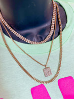 Sydnee Layered Necklace Set-2 Colors