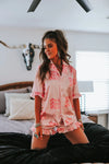 Pink Howdy Pajama Set- SILKY
