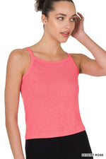 Rayne Soft Ribbed Cami-Multiple Colors-FINAL SALE