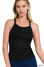 Rayne Soft Ribbed Cami-Multiple Colors-FINAL SALE