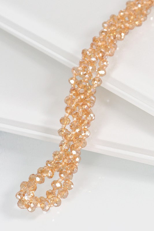 Long Beaded 60inch Necklace 6mm Beads-Multiple Colors