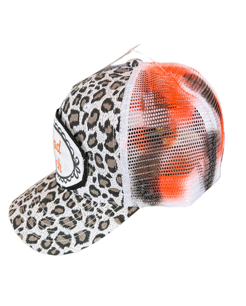 GOOD WITCH CHEETAH BALL CAP-FINAL SALE