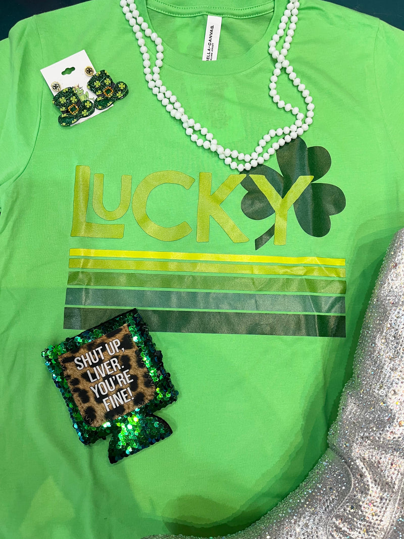 Lucky Shamrock Tee-FINAL SALE