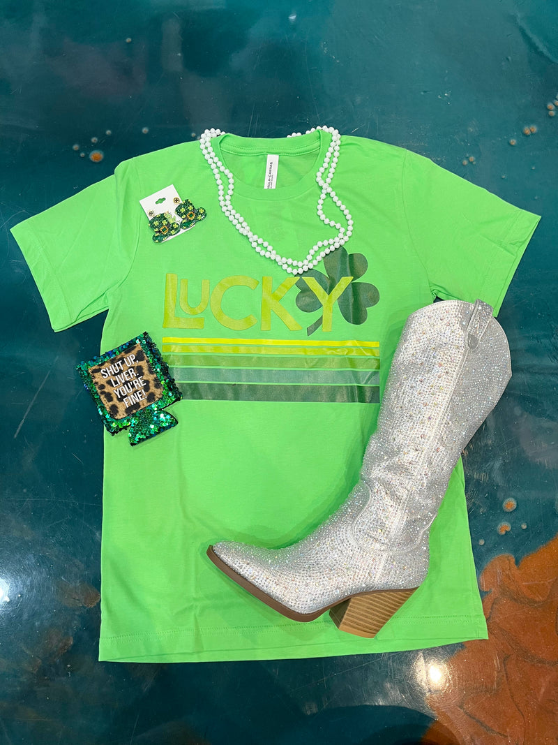 Lucky Shamrock Tee-FINAL SALE