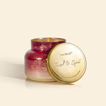 TINSEL & SPICE 19OZ JAR-GLIMMER-CAPRI BLUE